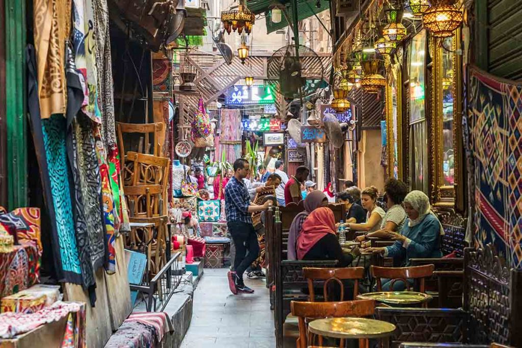 calle tiendas mercado egipto vvvv