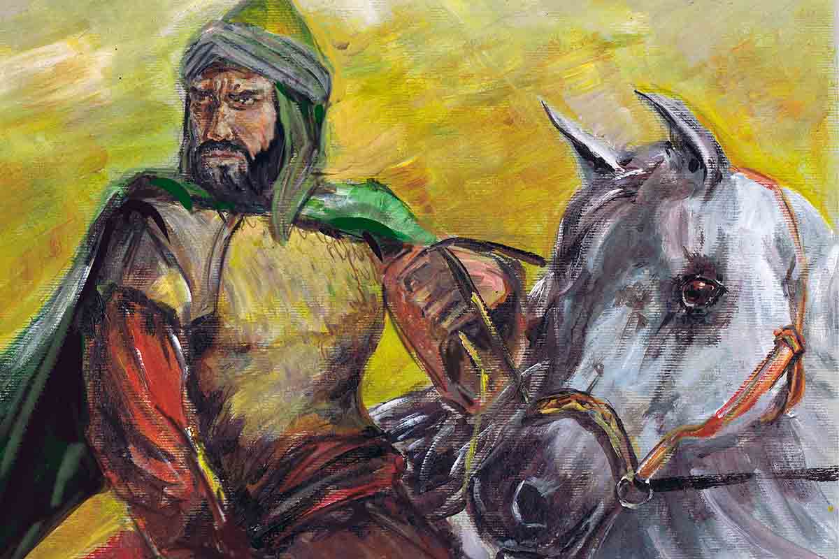 Illustrazione di Saladino