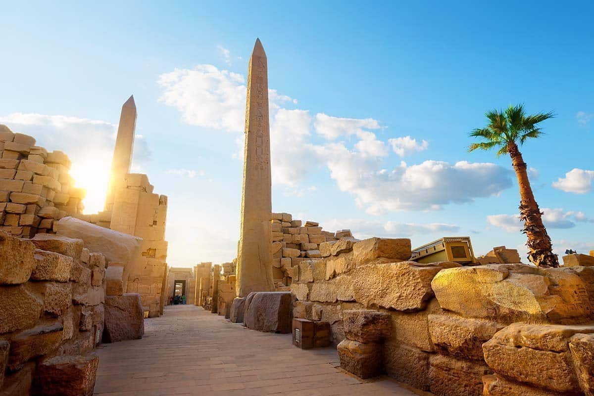 Obeliscos en Karnak