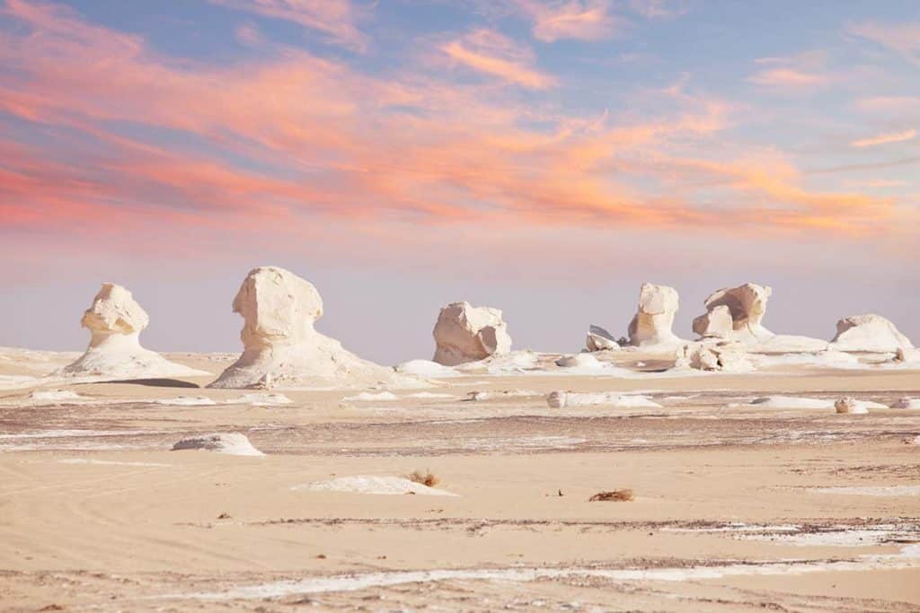Attività nel deserto egiziano