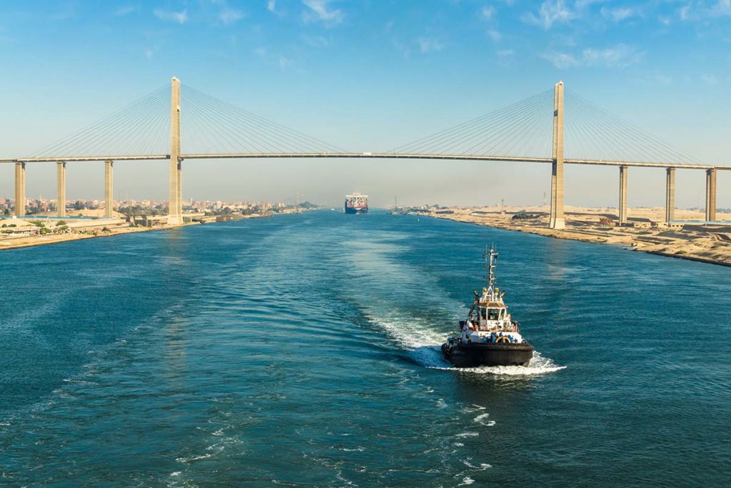 Canal do Suez Egipto