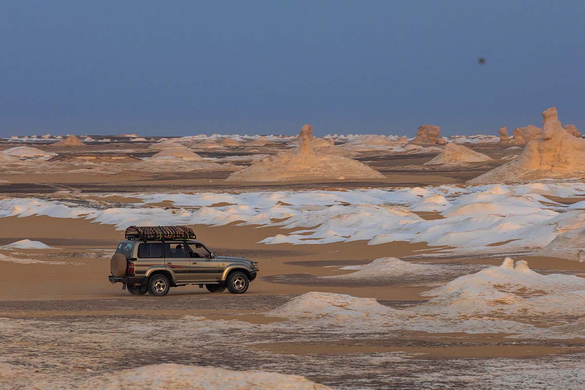 Excursão no deserto egípcio