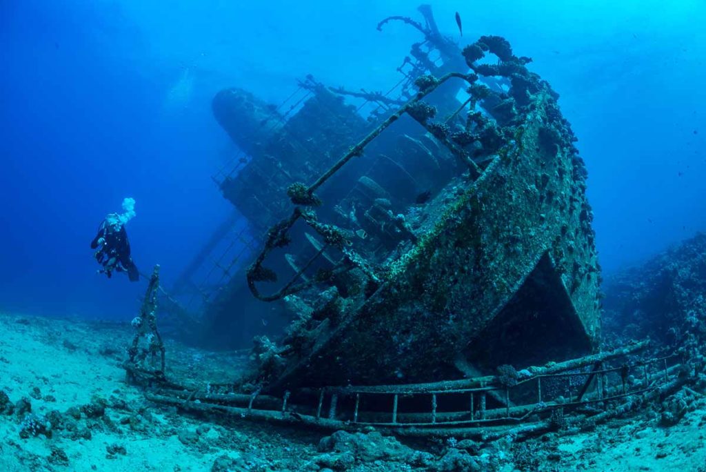 Giannis D wreck sunk in Egypt