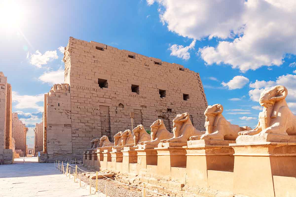 Avenue of the Sphinxes of Luxor