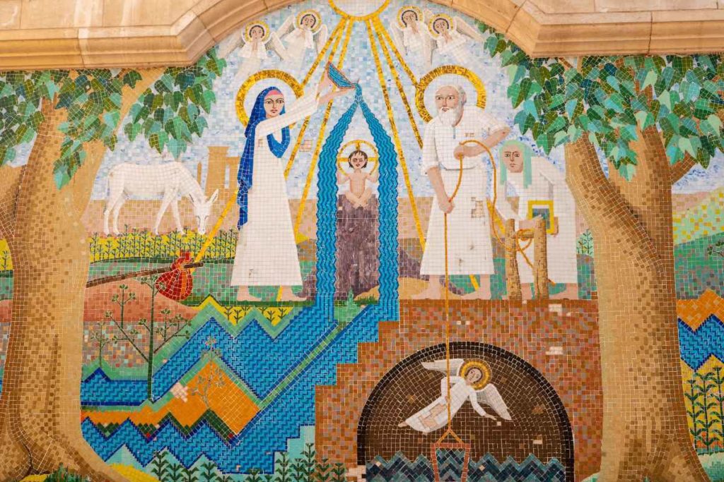 Fresco da Sagrada Família