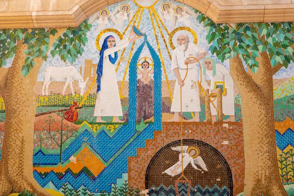Holy Family Fresco Egypt