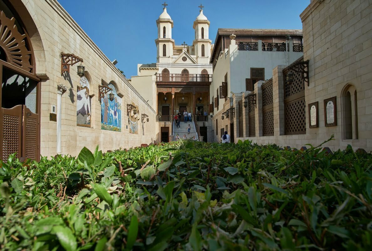 Iglesia colgante El Cairo