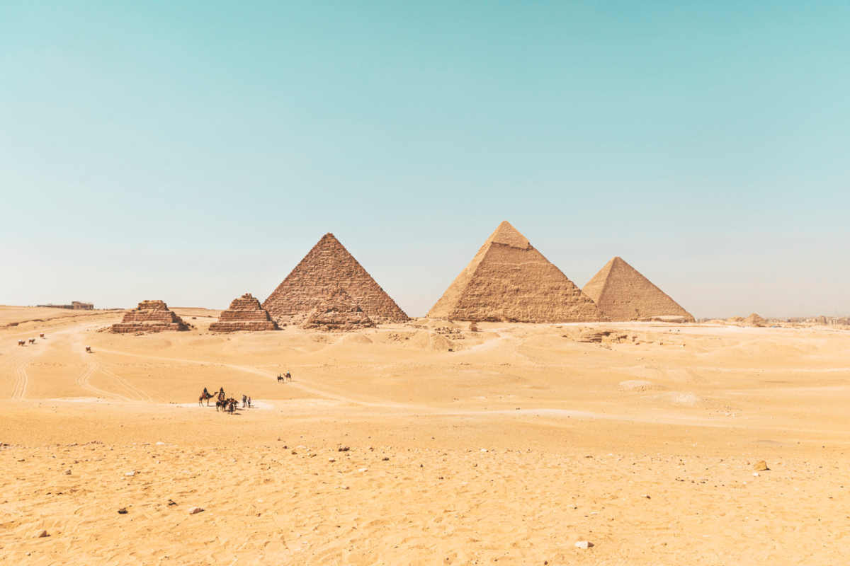 Punti di vista delle piramidi: viste panoramiche