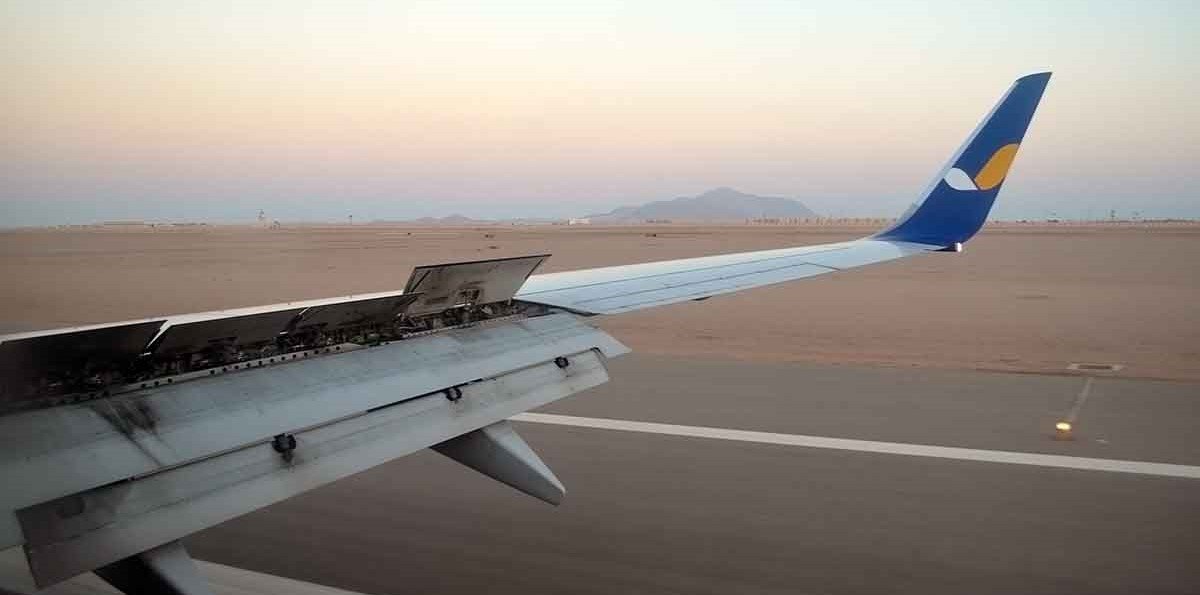 Como chegar ao Egipto de avião