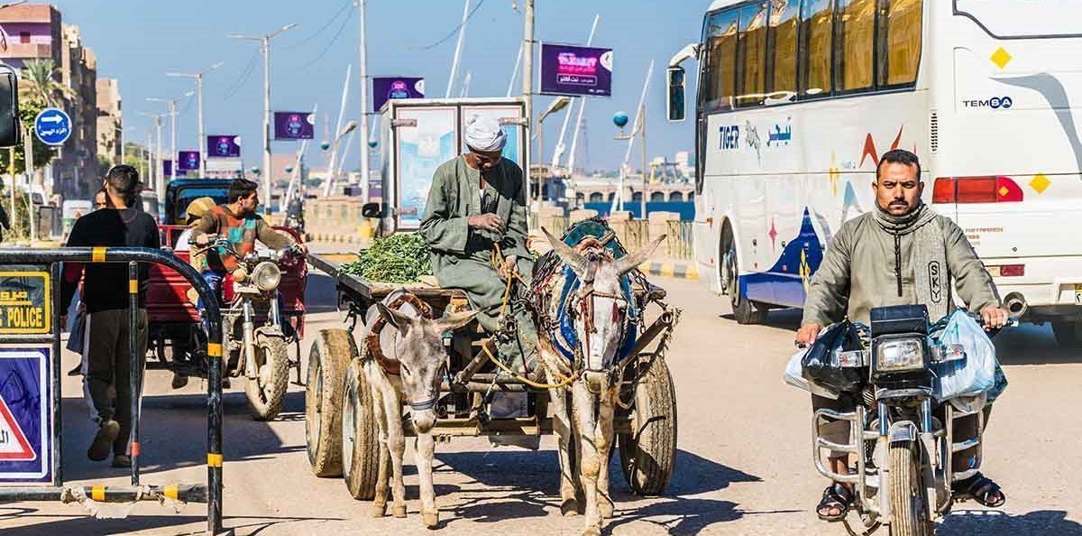 Medios de transporte Egipto