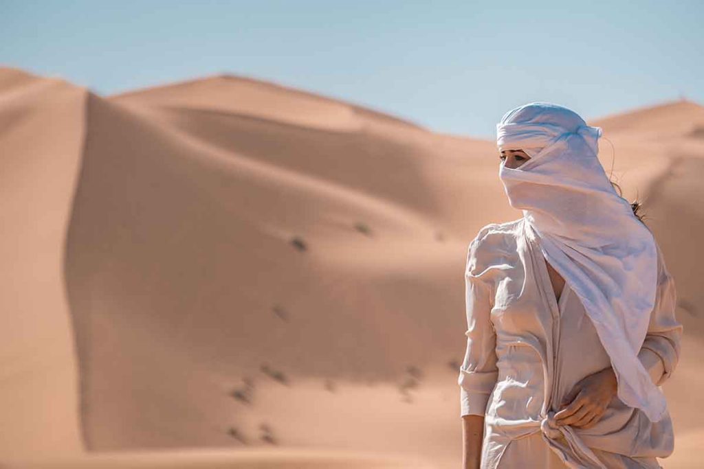 Deserto del Marocco combinato con l'Egitto