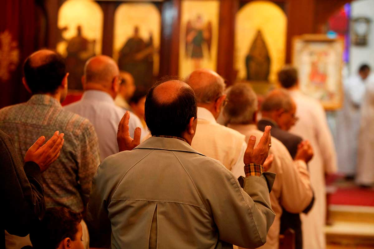 Cristianos coptos Egipto
