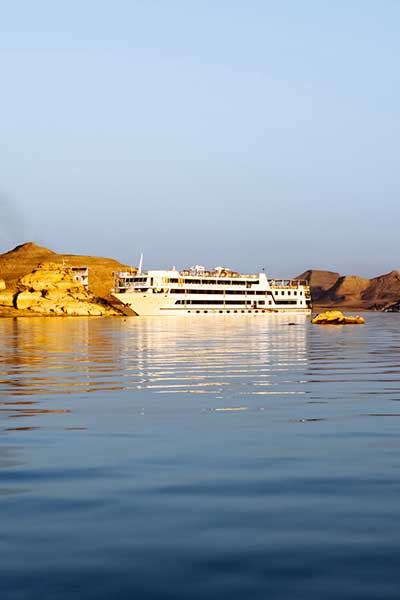 GITA IN BARCA SUL LAGO DI NASSER