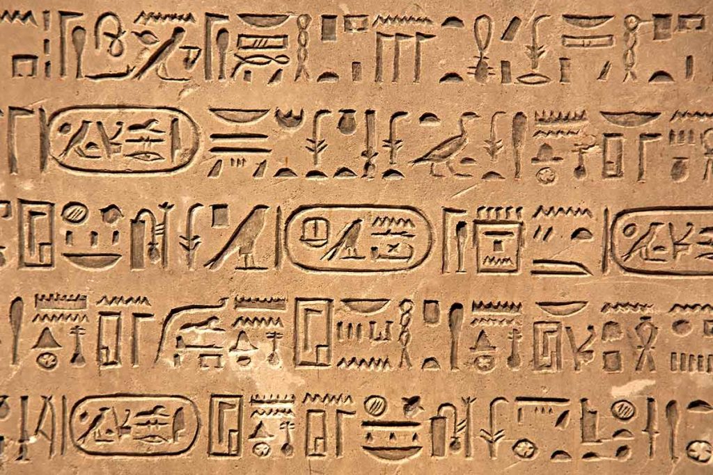 Scrittura egizia antica