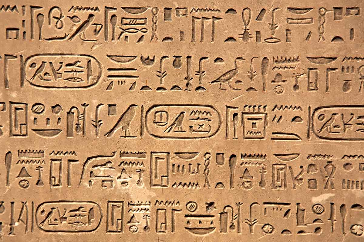 La escritura del Antiguo Egipto