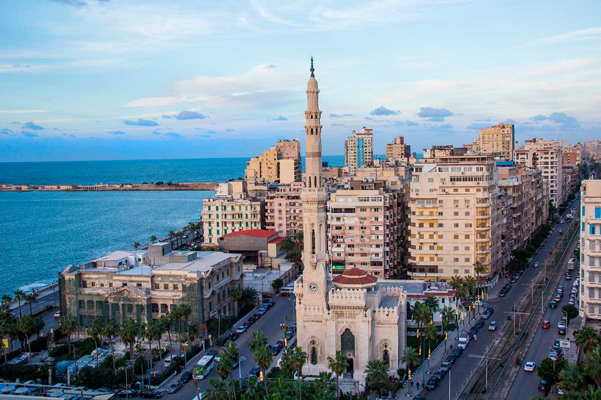 Excursão à cidade de Alexandria