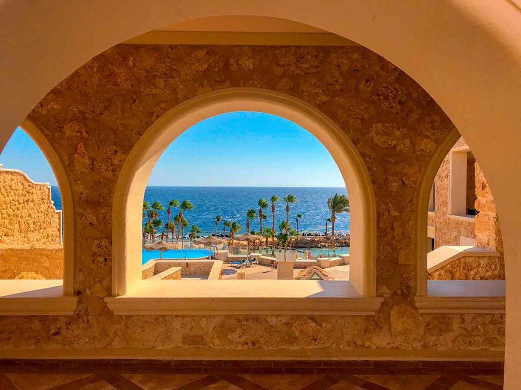 Itinerario vista spiaggia di hurghada