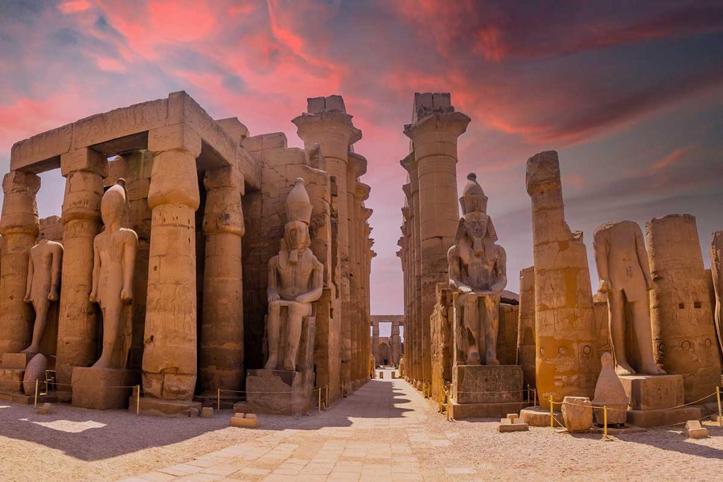 Itinerario tempio di luxor