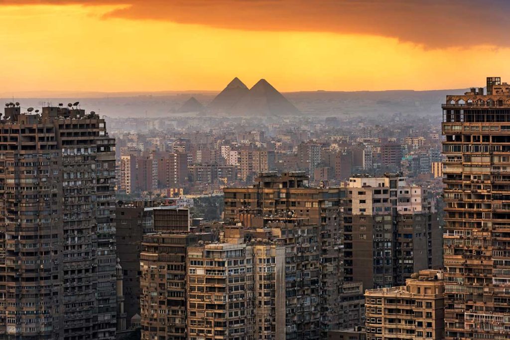 Itinerario Arrivo al Cairo