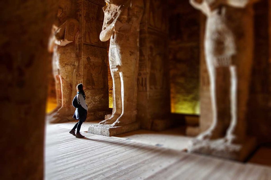 Itinerario circuito interno abu simbel