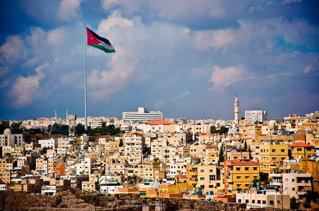 Itinerário cidade de amã jordânia