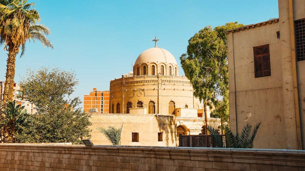 Itinerário da igreja do Cairo