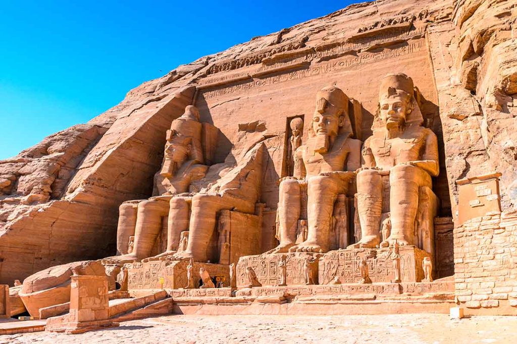 Itinerário viagem ao Egipto abu simbel