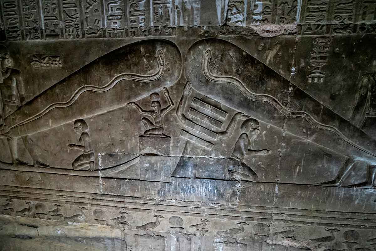 Lamparas de dendera