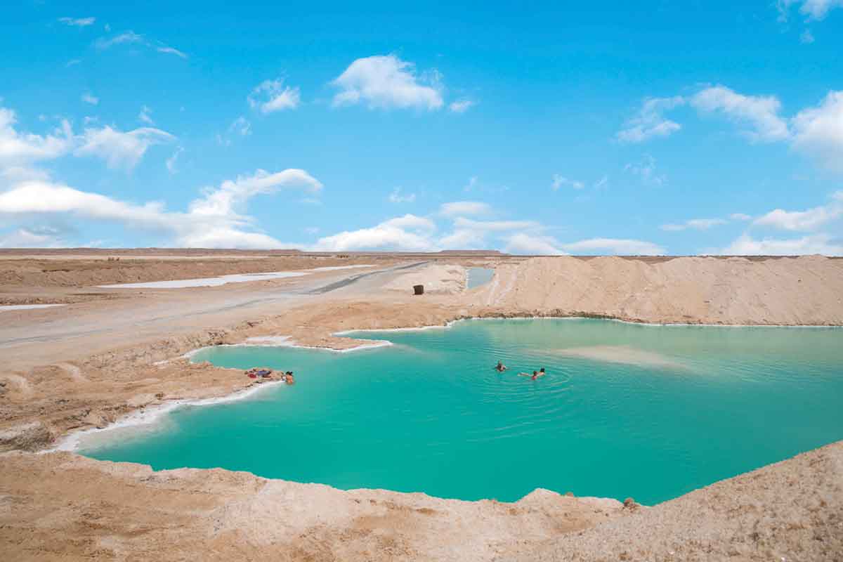 Oasis in Egypt