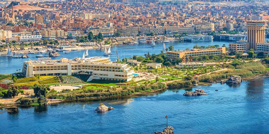 Vista panoramica di Luxor