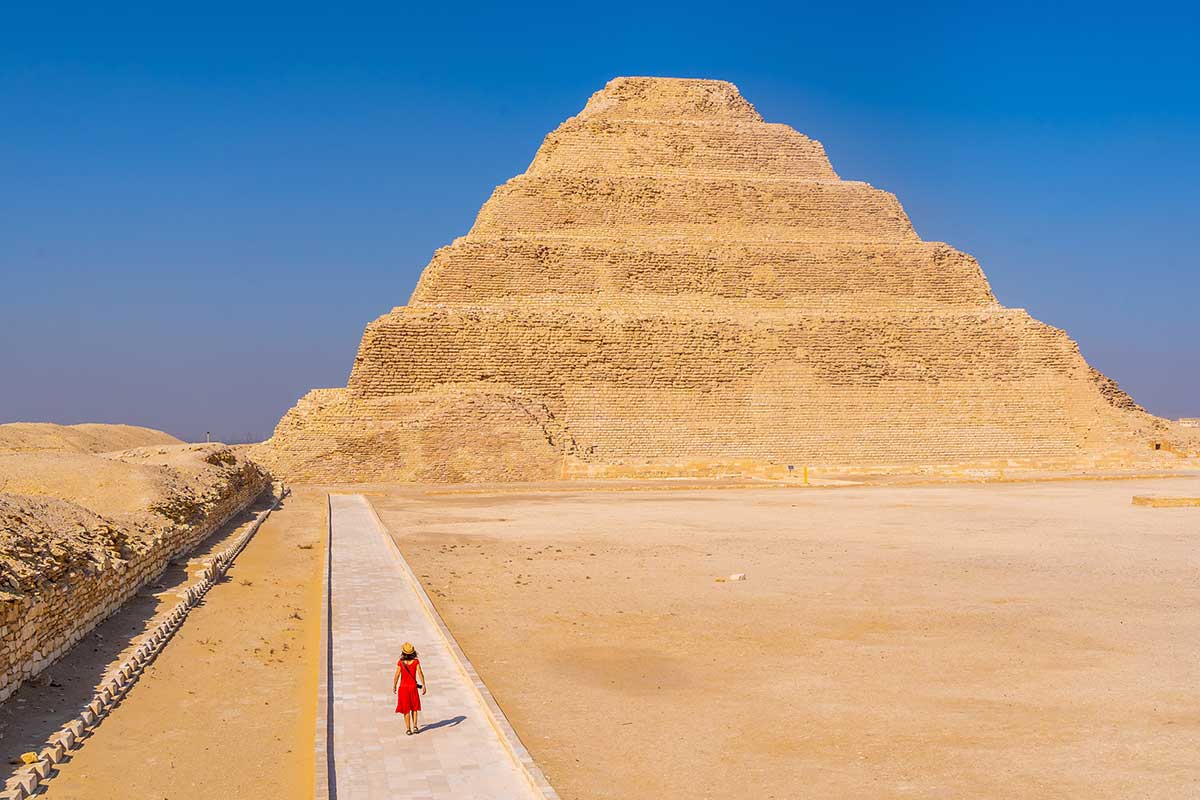 Piramide di Zoser a Saqqara