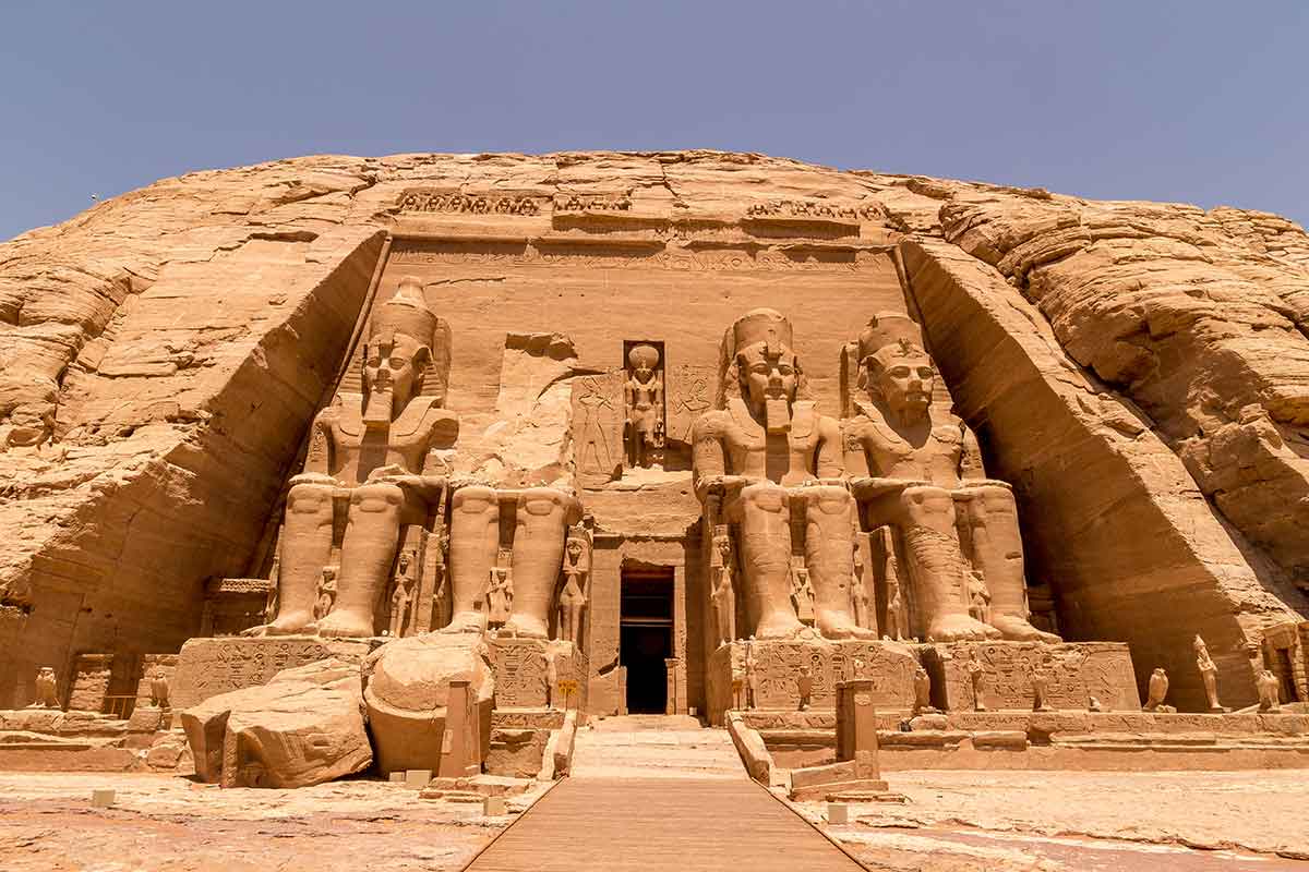 ramses II temple in Abu Simbel