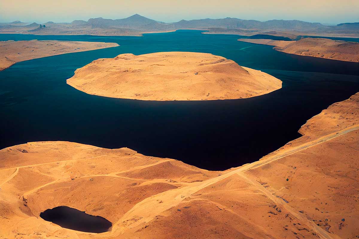 Ubicación Lago Nasser