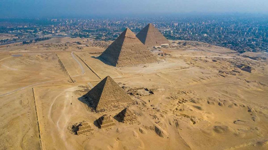 Giza e le piramidi d'Egitto
