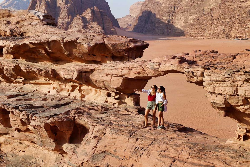 Wadi Rum combinado com a Jordânia e o Egipto