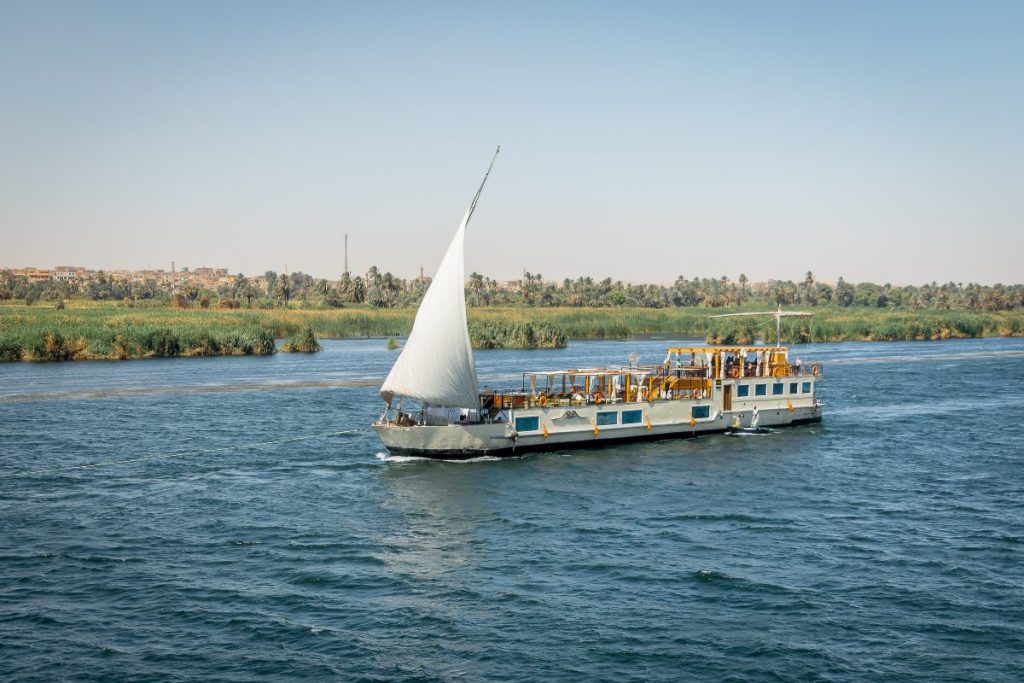 Cruzeiro no Nilo em Dahabiya