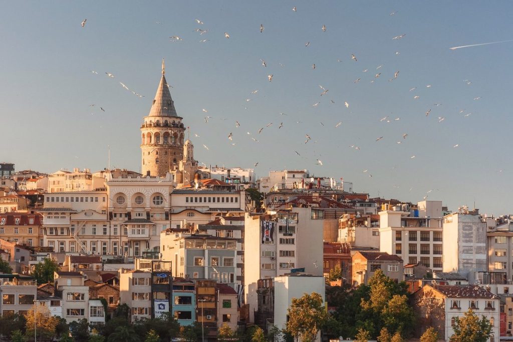Itinerario di arrivo a Istanbul