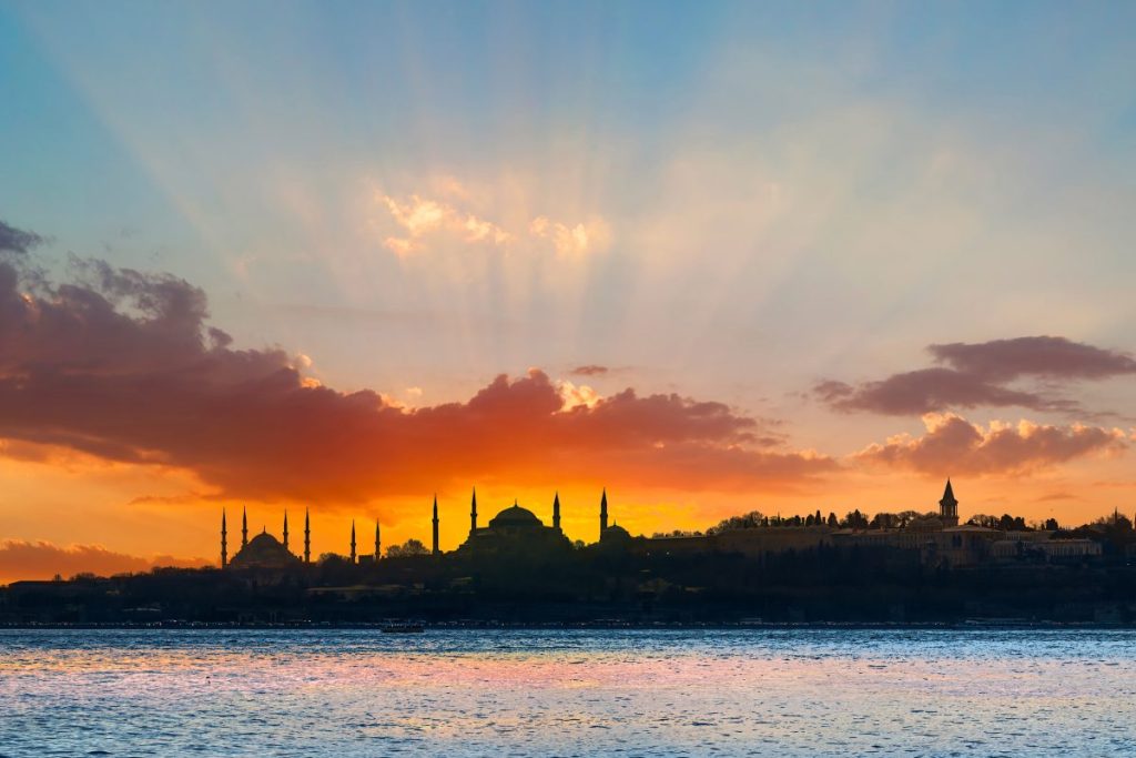 Vista panoramica di Istanbul