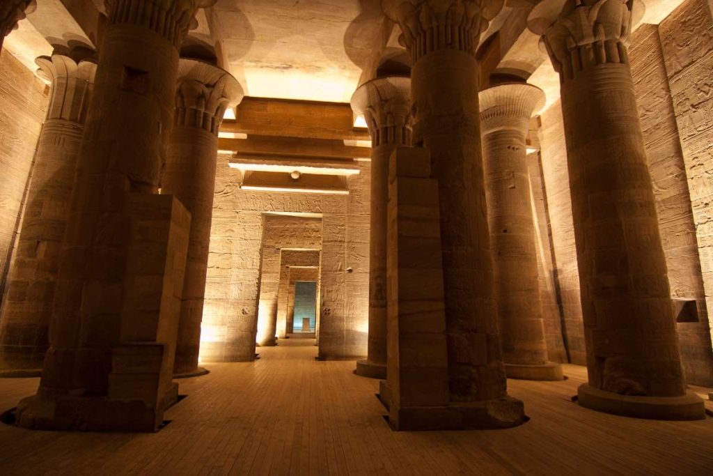 Tempio di Philae di notte