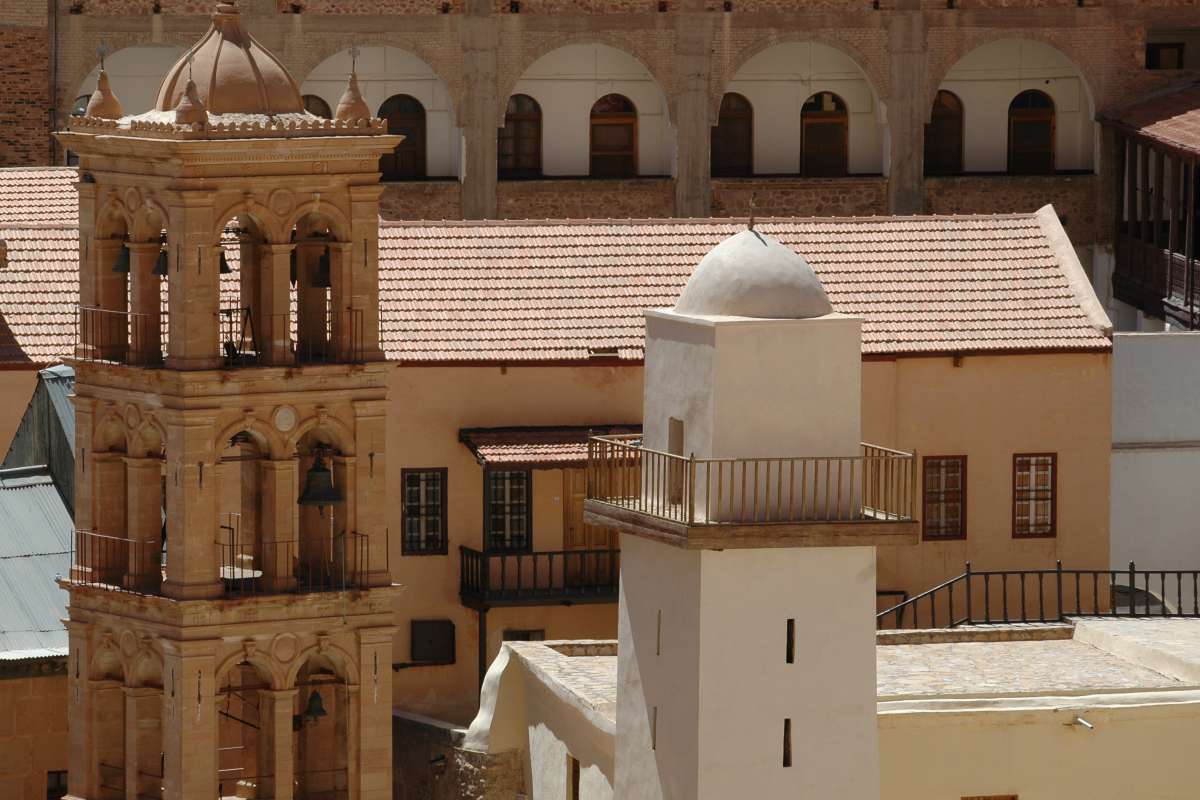 Vista del monastero di Santa Catalina