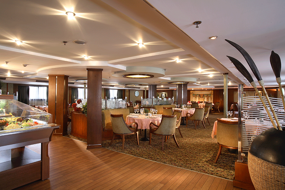 crucero nilo Star Goddess restaurante Viajes Scibasku aSAsasSas 1