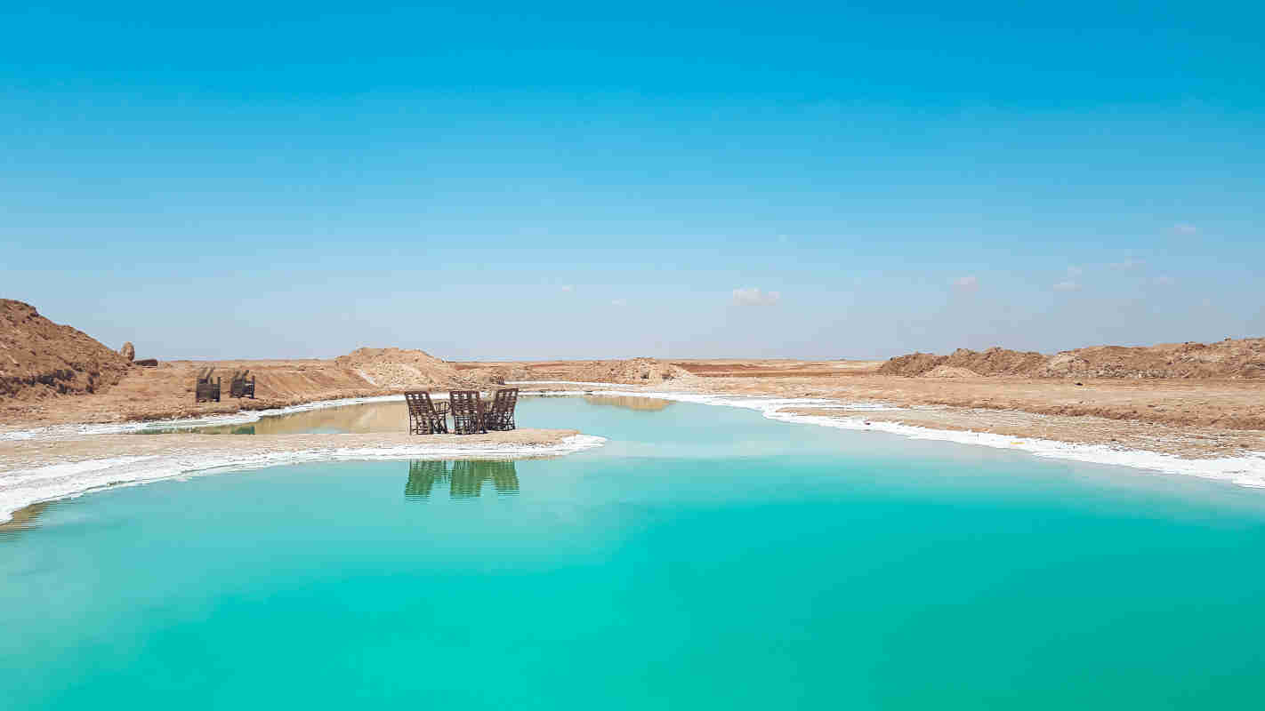 Lagos salados de Siwa