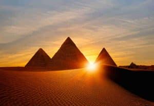 What is the sun like in Egypt